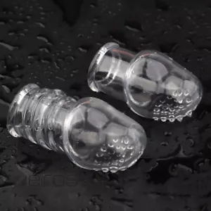 Crystal Male-Penis-Extender-Enlarge-Sleeve-Reusable-Condom-Delay-Ejaculation-Men - Picture 1 of 15