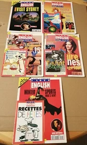 Lot 5 Magazines "I LOVE ENGLISH "N°34-35-(1996) & N°-56-58 60-- (1998) - Bild 1 von 1