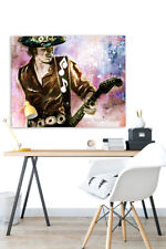 Guitar Player SRV Stevie Ray Vaughan Wall Art, SRV Print, Guitar Room Decor SRV