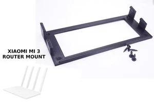 Xiaomi Mi Router 3 Wall Mount Support Bracket Holder BLACK - Picture 1 of 10