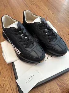 Men Auth Gucci Rhyton 599145 DRW00 1000 Size G 7 Fit 7.5US/Org$950 - Picture 1 of 6