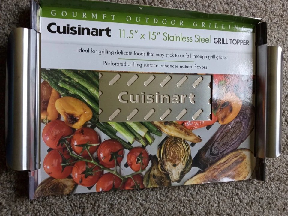 Cuisinart Gourmet Parrilla Exterior Acero Inoxidable Parrilla Topper Foto 1 de 2