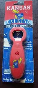 Talking KU Bottle Opener - Picture 1 of 2