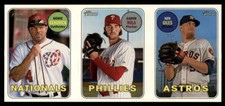 2018 Topps Heritage Advertising Ad Panel Howie Kendrick/Aaron Nola/Ken Giles
