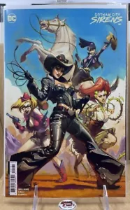 Gotham City Sirens #1 2024 1:25 Harvey Variant Catwoman Harley Ivy & Punchline - Picture 1 of 13