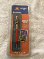 Vintage Looney Tunes Taz Collectors Pen Stamp Collection Bugs Bunny and 1997 New