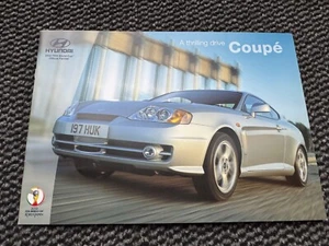 Hyundai Coupe Brochure 2003 - 1.6 S 2.0 SE 2.7 V6 - Picture 1 of 1