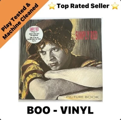 Simply Red Picture Book 12" Vinyl LP 1985 Elektra Records EKT 27 960 452-1 EX - Image 1 of 4