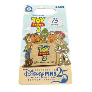 Toy Story 3 15th Anniversary Pin - LE 2400 - Disney Pins 25th Anniversary 2025 - Bild 1 von 3