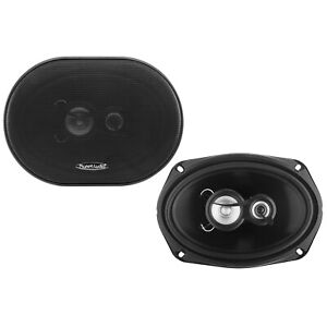 Planet Audio TRQ693 6 x 9 500 W Car Speakers - 3 Way, Full Range, 4 Ohms