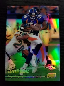 1999 Stadium Club Chrome Preview Terrell Davis #C2 Refractor Broncos Beautiful!! - Picture 1 of 2