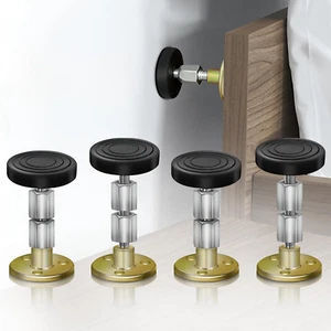 4 Pack Headboard Stoppers, Adjustable Bed Noise Stopper for Wall, Bed Frame Post - Picture 1 of 6