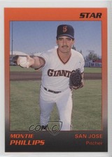 1989 Star San Jose Giants Montie Phillips #22