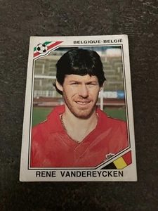 Sticker vignette PANINI WORLD CUP MEXICO 86 N°137 RENE VANDEREYCKEN   L37 - Imagen 1 de 2