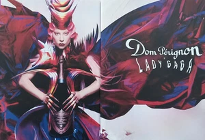 Werbeausschnitt 2021 Champagner DOM PERIGNON LADY GAGA - Bild 1 von 3