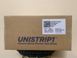 UniStrip 1200 Test Strips Use Onetouch Ultra Meter EXP 2023Freaky Fast Shipping - Picture 1 of 2