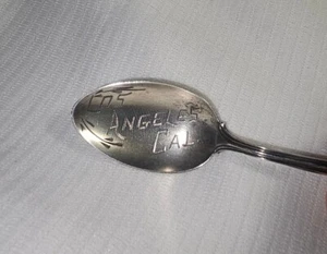 Los Angeles Sterling Silver  Souvenir Demi Spoon  - Picture 1 of 6