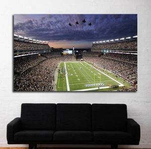 New England Patriots Gillette Stadium Military Fly Over - tolles Foto Tom Brady - Bild 1 von 3
