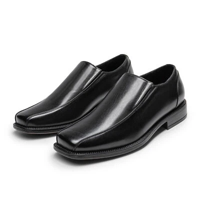 Men's Dress Oxfords Loafers Formal Shoes Business Wedding Shoes Black 8-13 - Image 1 of 4