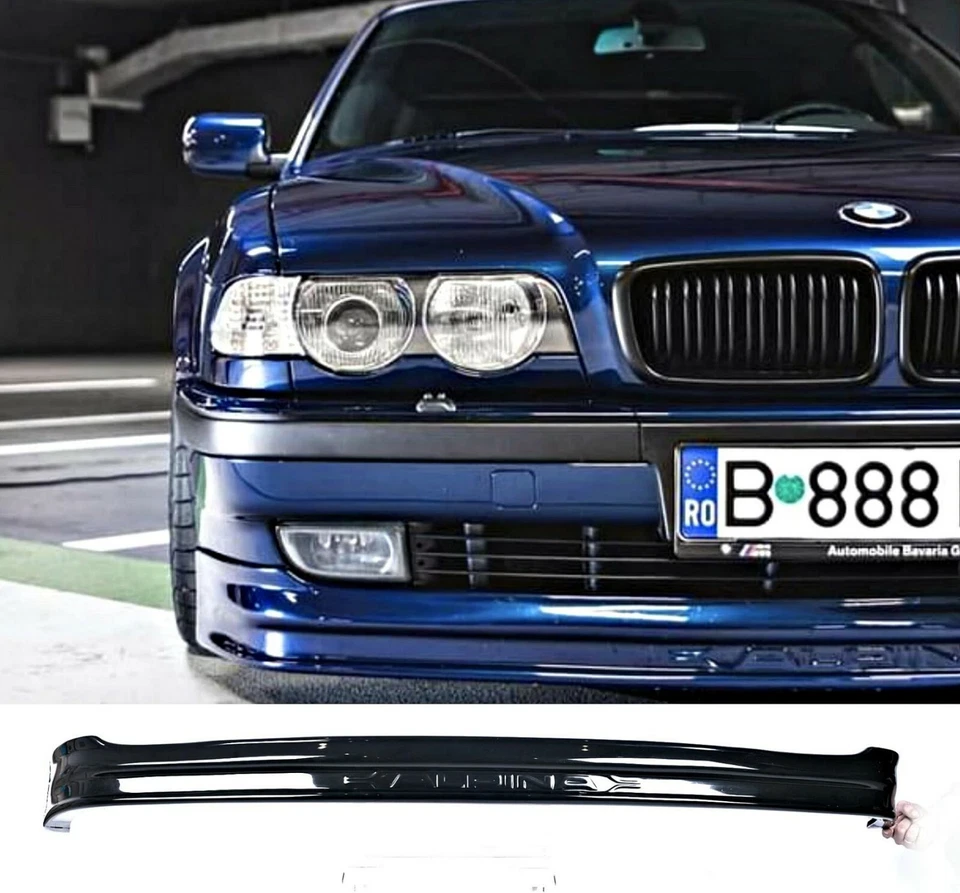 BMW E38 Alpina estilo labio para parachoques delantero parachoques moldura parachoques almohadilla hardware Foto 1 de 4