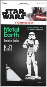 Star Wars StormTrooper Figure Metal Earth Laser Cut Premium Series Model Kit NEW - Picture 1 of 9