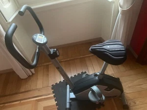 cyclette Domyos VM120 grigio poco usata - Foto 1 di 3