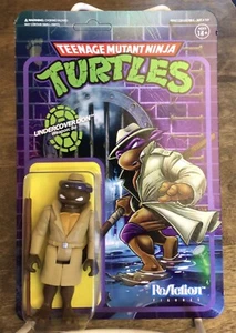 Super 7 TMNT Teenage Mutant Ninja Turtles Undercover Don 3.75" ReAction 2020 New - Picture 1 of 6