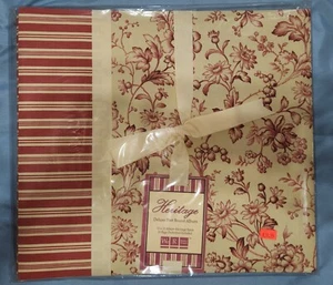 Deluxe Post Bound Heritage Memory Keepers 12x12 scrapbook album & pages NEW! - Picture 1 of 4