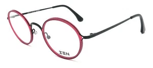 OCCHIALI DA VISTA UOMO DONNA ZEN BARCELONA Z418 C2 - ROSSO E NERO - Foto 1 di 5