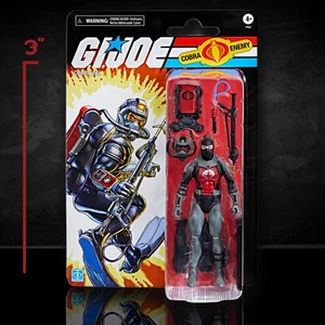 G.I. Joe Classified Series Modellino Retro Cardback Cobra Eel 6 pollici - Foto 1 di 11