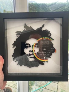 Bob Marley & the Wailers - Buffalo So - Original Framed Vinyl LP Record Art 1983 - Bild 1 von 4
