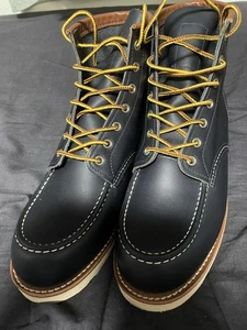 Red Wing 8859 Gr. 10E Navy Portage Leder Arbeit Schnürstiefel Made in USA gebraucht - Bild 1 von 4