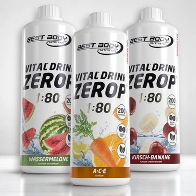 Best Body Nutrition 3 x 1 Ltr.  Low Carb Vital Drink Mineraldrink 11,97€/Ltr. - Bild 1 von 4