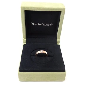 Van Cleef & Arpels #4,25 Ft1280721 Anello Toucheur Senior Touche K18PG 1PD 750 - Foto 1 di 9