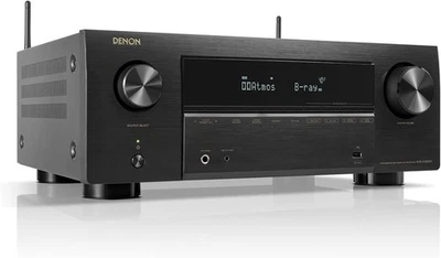 New Denon AVR-X2800H 7.2 Channel 8K Home Theater Receiver, 95W X 7, Japan - Image 1 of 4