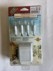 LEMAX Village Collection Genuine 3V AC Power Adaptor w/4 Output Jacks NEW - Picture 1 of 4