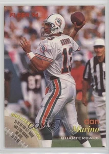 1996 Fleer Shell FACT Dan Marino #17 HOF - Picture 1 of 3