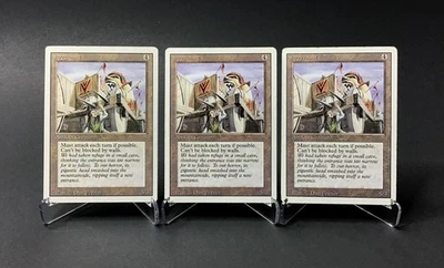 (3) Magic: The Gathering Juggernaut MTG Revised Edition Vintage 1994 HP - Image 1 of 2