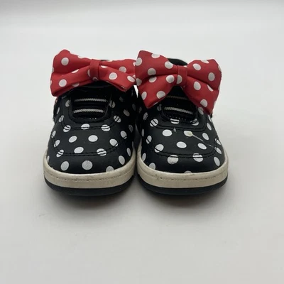 Zapatos Disney Minnie negros con lunares blancos talla 4  Foto 1 de 4