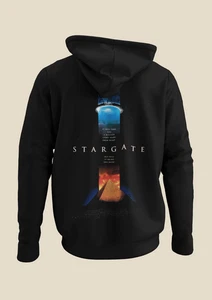 Stargate - Movie Poster Inspired Unisex Black Hoodie - Bild 1 von 1