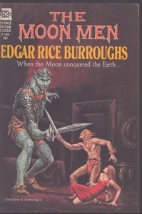 The Moon Men by Edgar Rice Burroughs Ace F-159 1962 1st thus Very Good! - Picture 1 of 1