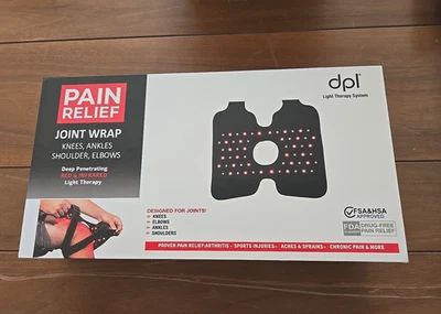 DPL Alivio del Dolor Articular Envoltura Rodilla Tobillo Hombro Codo Rojo/Terapia de Luz Infrarroja Foto 1 de 4