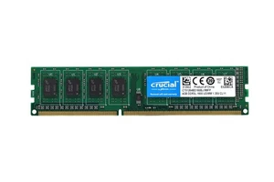 Crucial 4GB PC3-12800 DDR3L-1600 Non ECC Desktop Memory CT51264BD160BJ.M8FP - Picture 1 of 2