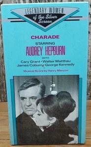 Charade VHS Audrey Hepburn Cary Grant 1989 Brand New Factory Sealed - Picture 1 of 10