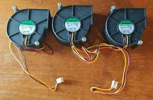 3x SUNON Fans PMB1275PNB1-AY (2).F.GN DC12V 3.6W 884019 ZP CLX - Photo 1/9