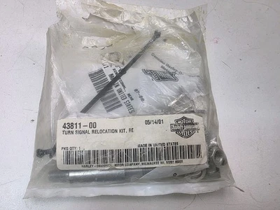 43811-00 KIT REUBICACIÓN INTERMITENTE CROMADO DYNA WG HARLEY-DAVIDSON 1996-1999 Foto 1 de 3