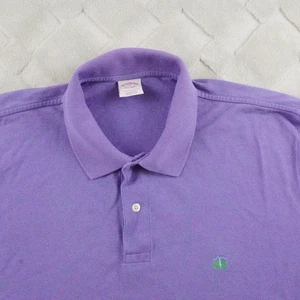 Brooks Brothers Polo Shirt Mens Extra Large Logo Embroidered Formal Preppy - Picture 1 of 8