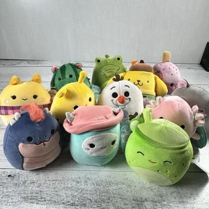 Squishmallows Lot of 12 Mixed Lot Sanrio Disney More 5 Inch Soft Plush Brand New - Picture 1 of 9