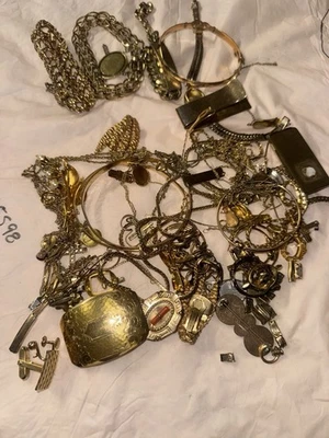 Lote de chatarra rellena de oro 290 gramos 1/20 10k 12k GF para recuperación Foto 1 de 4