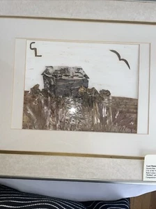 Last Stand By Charlotte Lewis (1962-2011) Mixed Media Artwork Signed 16x20 Frame - Picture 1 of 8